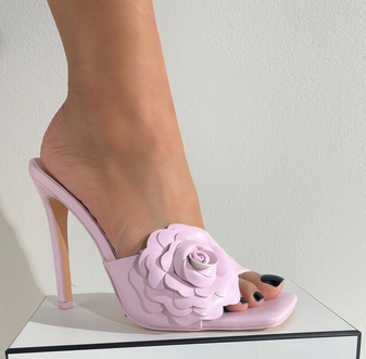 Cristi Pink Mules