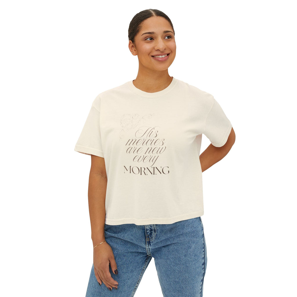 New Mercies | Womens Boxy Tee