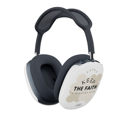 Keep the Faith | AirPod Max Hard Case | Floral Brown