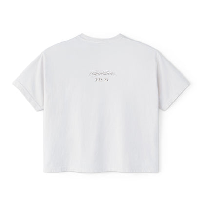 New Mercies | Womens Boxy Tee