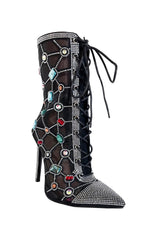 GEM Jeweled Booties