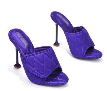 Royal Purple Mules