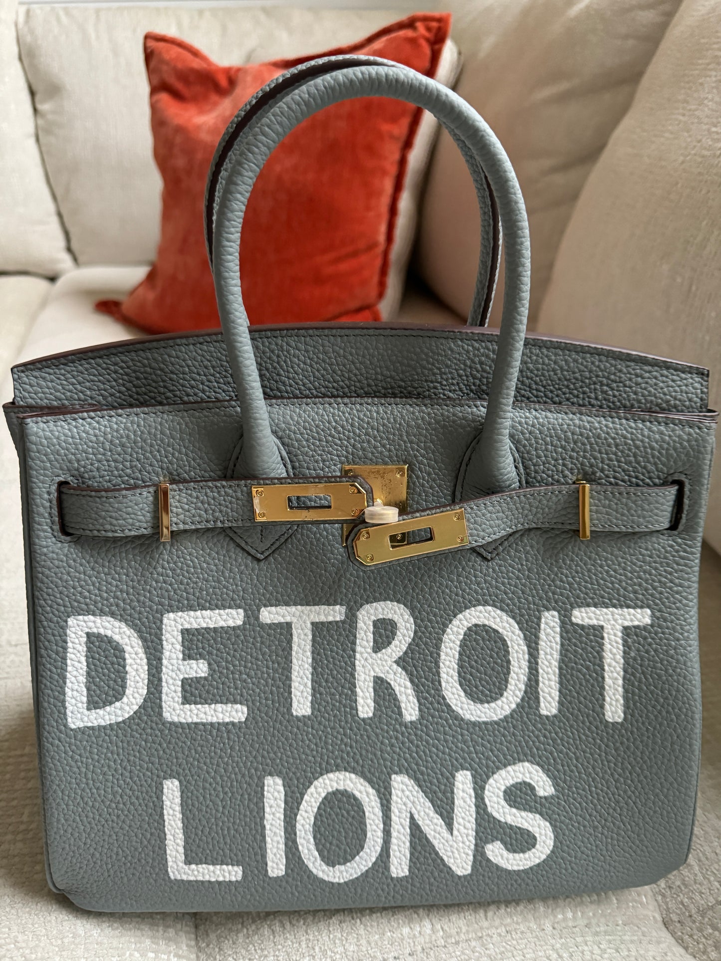 Luxury Inspired Detroit Lions Bag