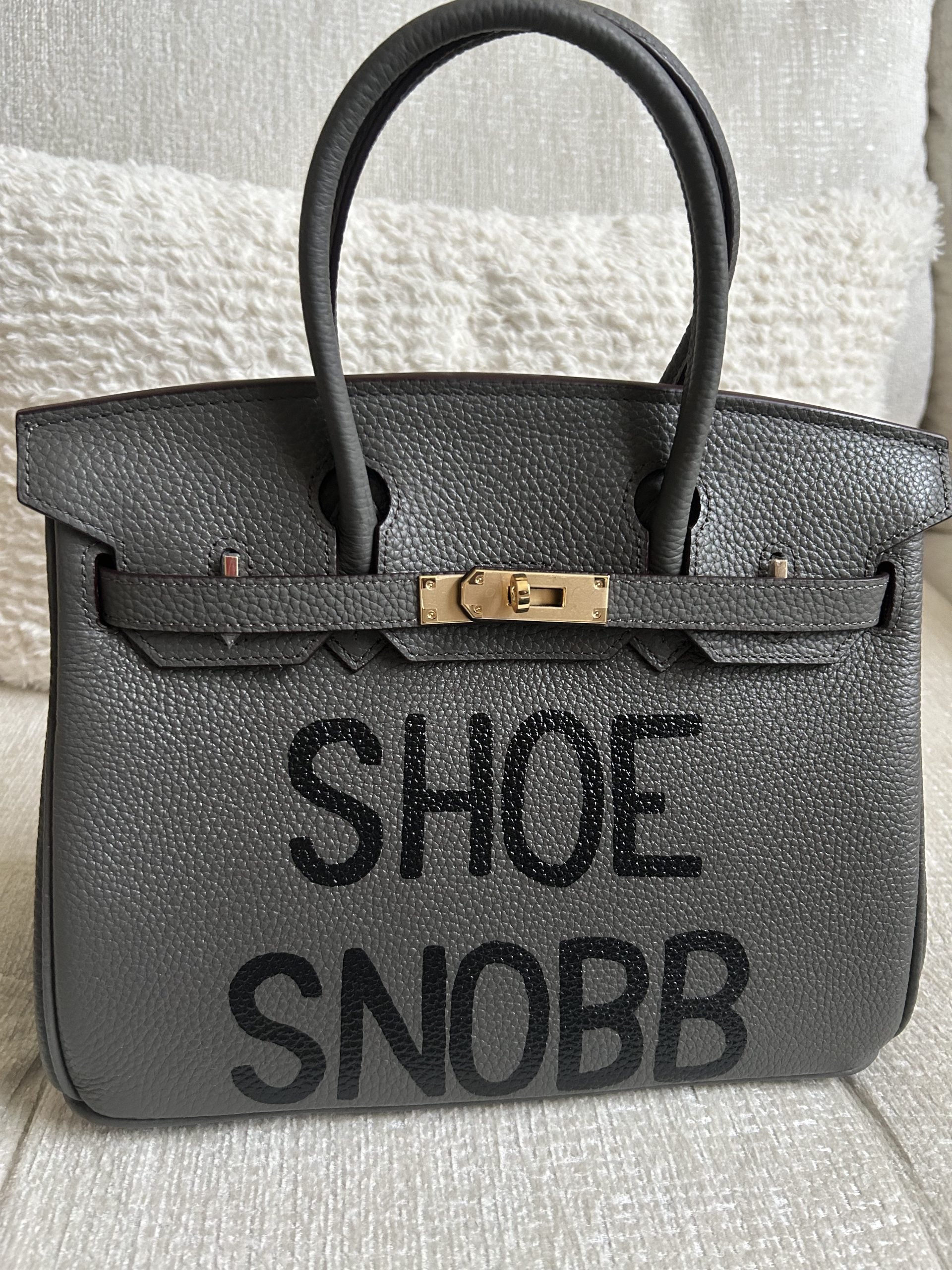 Gweneth Luxury Inspired Leather Bag - Shoe Snobb