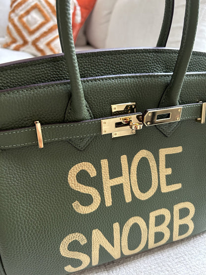 Gweneth Luxury Inspired_Army Green - Shoe Snobb