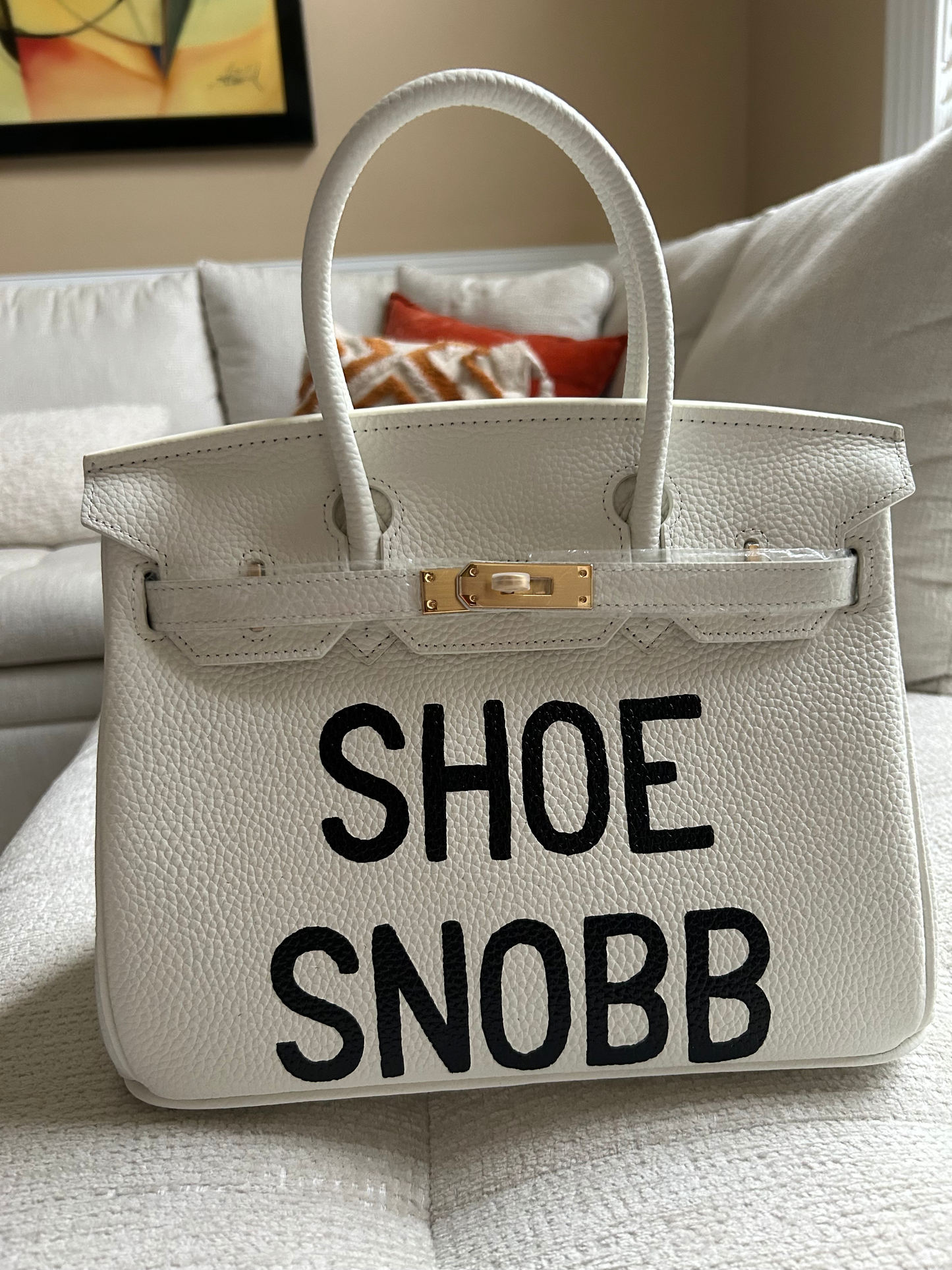 Gweneth Luxury Inspired Bag_white - Shoe Snobb