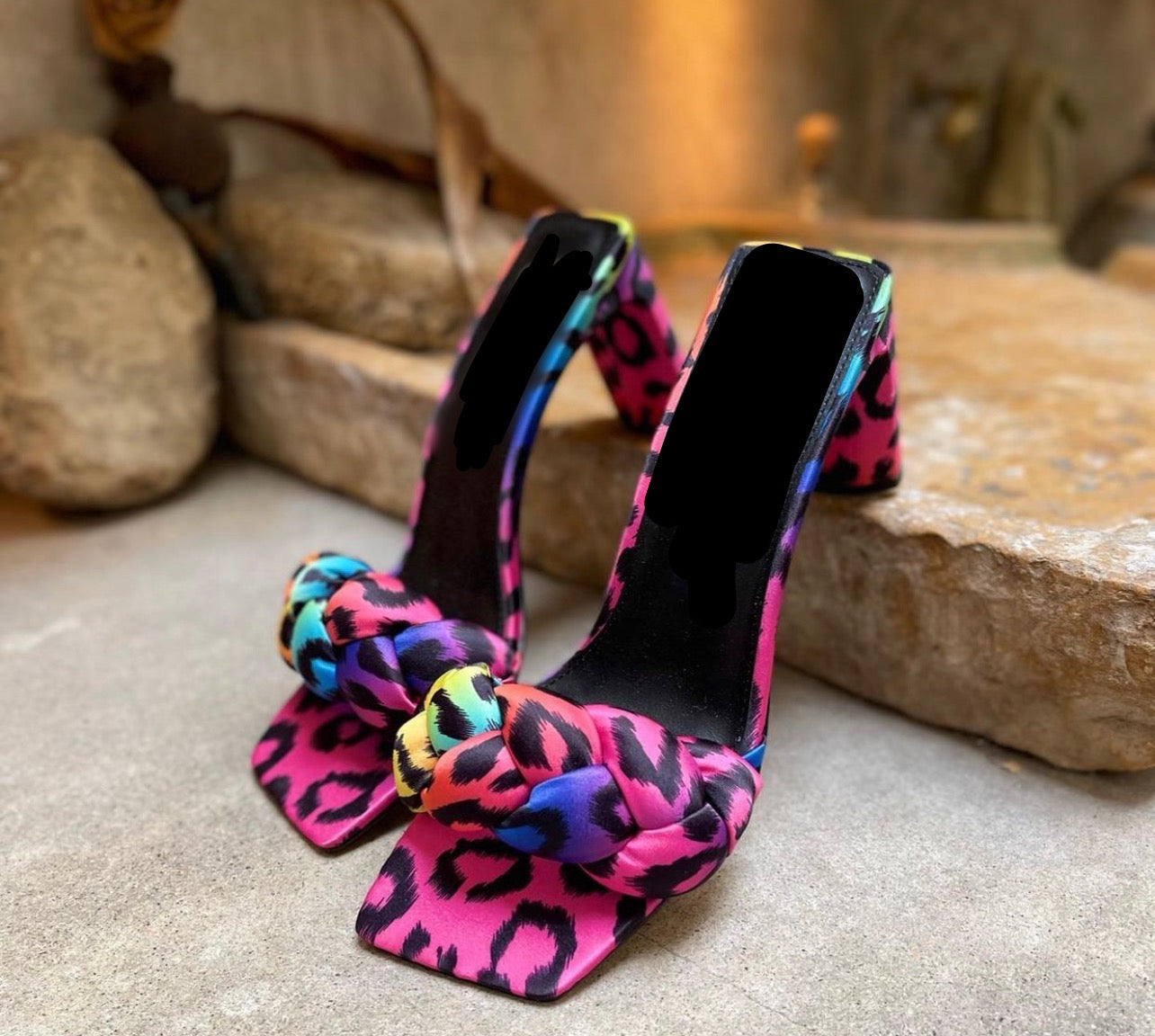 Sassia Multi Color  Mules