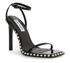 Zelle Rhinestone Trim Heels