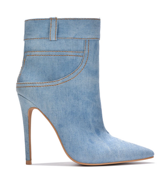 Cayanne Blue Denim Bootie