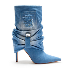 Fox Denim Booties
