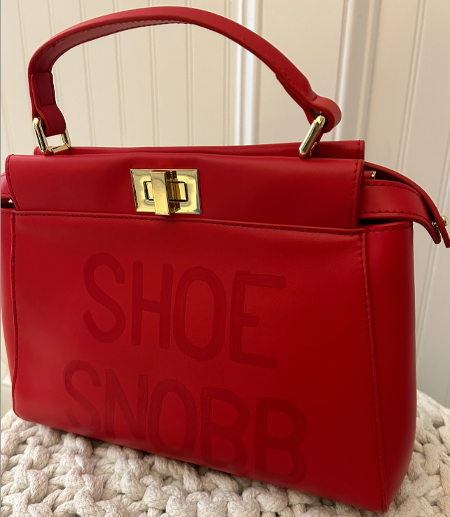 Fiona Luxury Inspired Leather Bag_red - Shoe Snobb