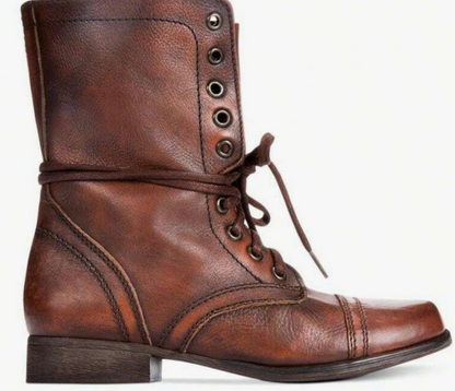 Troopa Brown Combat Boot