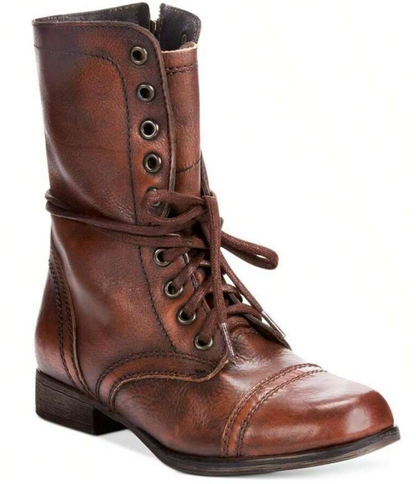 Troopa Brown Combat Boot