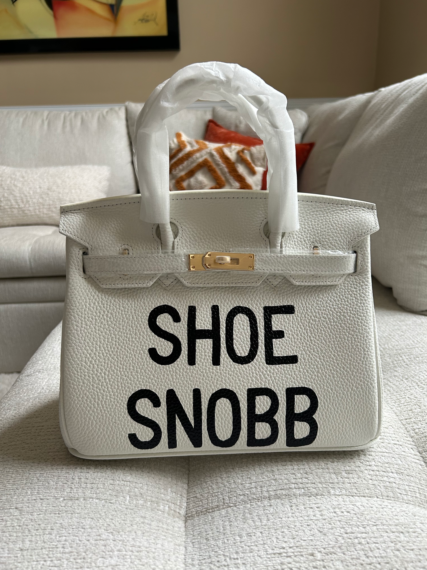 Gweneth Luxury Inspired Bag_white - Shoe Snobb